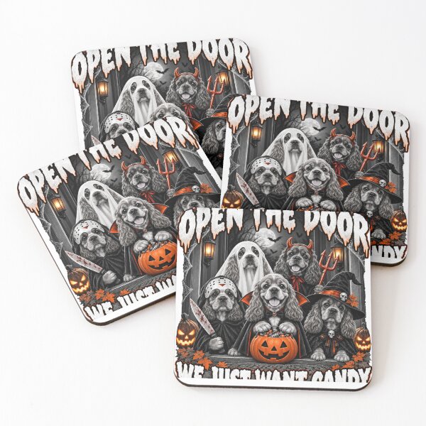 Item preview, Funny Cocker Spaniel Candy Costume Trio Halloween designed and sold by luu phong.