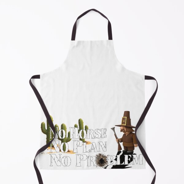 Item preview, No Horse, No Plan, No Problem. Wild West Cowboy Humor designed and sold by CCWorkfloor.