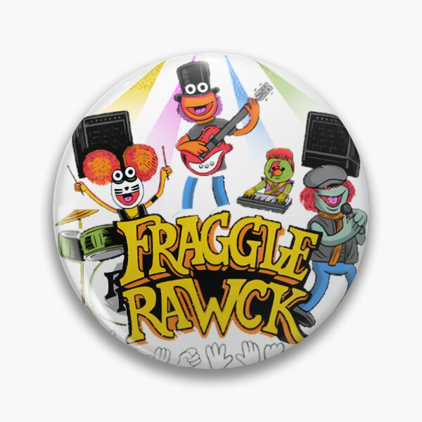 Item preview, Fraggle RAWK Unique Retro Inspired Rock Music Design designed and sold by The-rabbitfoot.