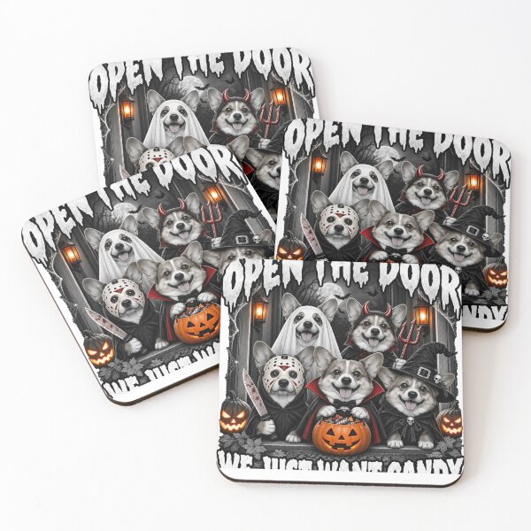 Item preview, Funny Corgi Candy Costume Trio Halloween designed and sold by luu phong.