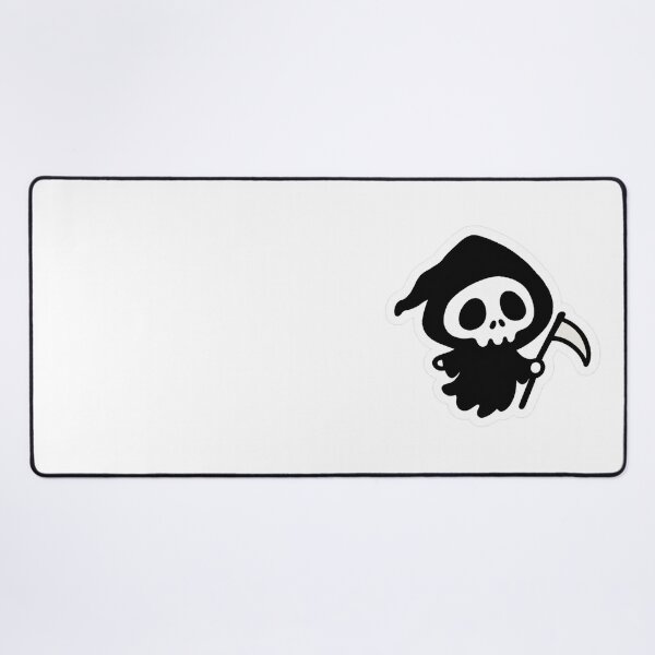 Item preview, Cute Grim Reaper Sticker designed and sold by Ashen Threads Studio.