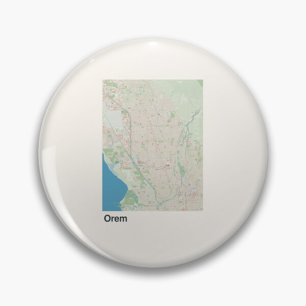 Item preview, Orem Minimalistic Map Art designed and sold by MapsNerd.