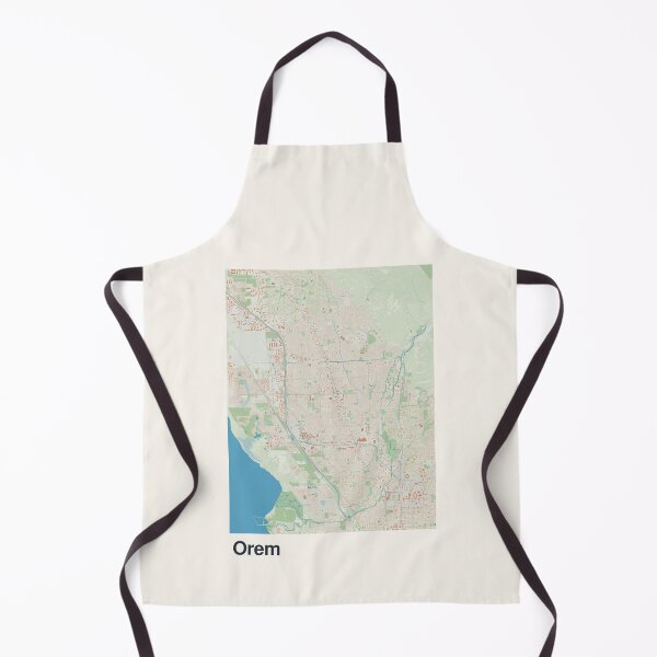 Item preview, Orem Minimalistic Map Art designed and sold by MapsNerd.