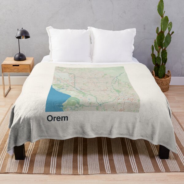 Item preview, Orem Minimalistic Map Art designed and sold by MapsNerd.