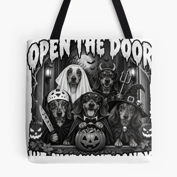 Item preview, Funny Dachshund Candy Costume Trio Halloween designed and sold by luu phong.