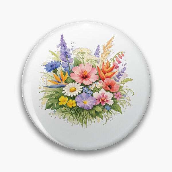 Item preview,  Wildflowers – Botanical Floral Nature Aesthetic Design designed and sold by Amsafjol.