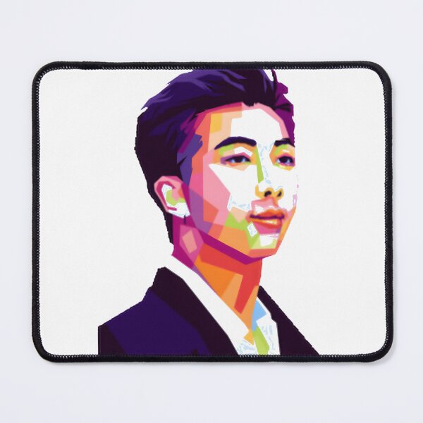 Item preview, RM Inspired Artistic Portrait Design for Music Fans and Creativity Lovers designed and sold by TechnoSMI.