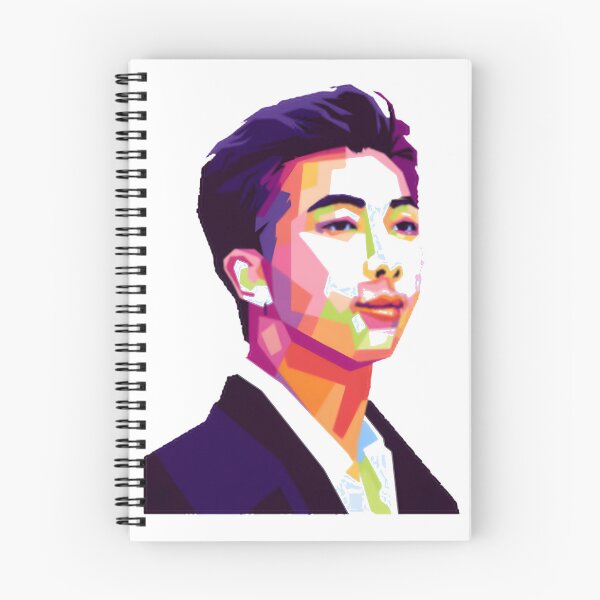 Item preview, RM Inspired Artistic Portrait Design for Music Fans and Creativity Lovers designed and sold by TechnoSMI.