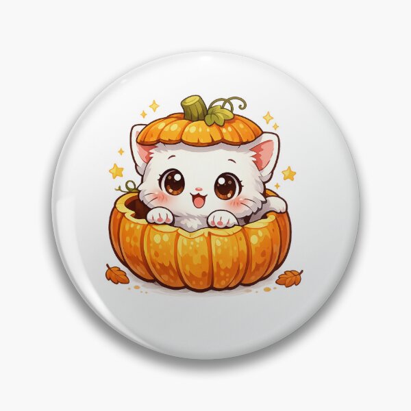 Item preview, Pumpkin Peekaboo Kitty designed and sold by Sommium .