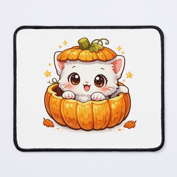 Item preview, Pumpkin Peekaboo Kitty designed and sold by Sommium .
