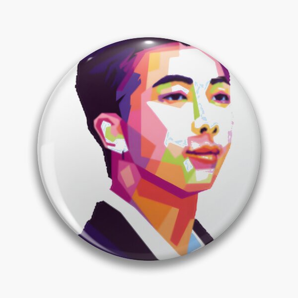 Item preview, RM Inspired Artistic Portrait Design for Music Fans and Creativity Lovers designed and sold by TechnoSMI.