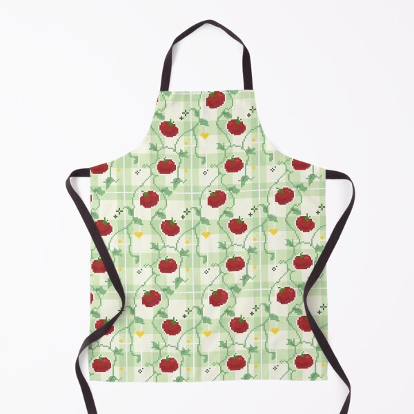 Item preview, Cottagecore Tomato Pattern | Fall Harvest Gardener Kitchen Gift designed and sold by Fefeii.