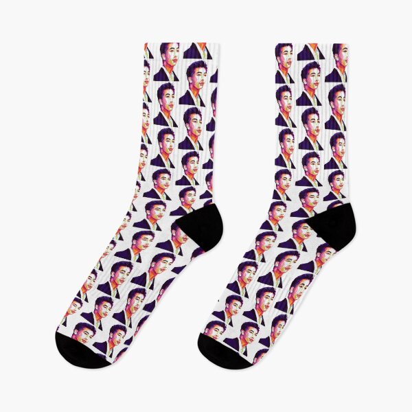 Item preview, RM Inspired Artistic Portrait Design for Music Fans and Creativity Lovers designed and sold by TechnoSMI.