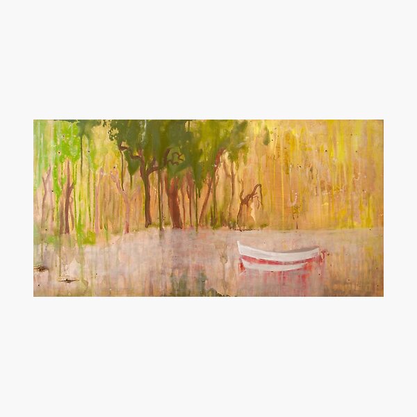 Item preview, Peter Doig art - Peter Doig artist - Peter Doig painting - Peter Doig artwork - Peter Doig contemporary art designed and sold by Quietreish.