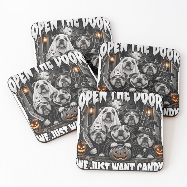 Item preview, Funny English Bulldog Candy Costume Trio Halloween designed and sold by luu phong.