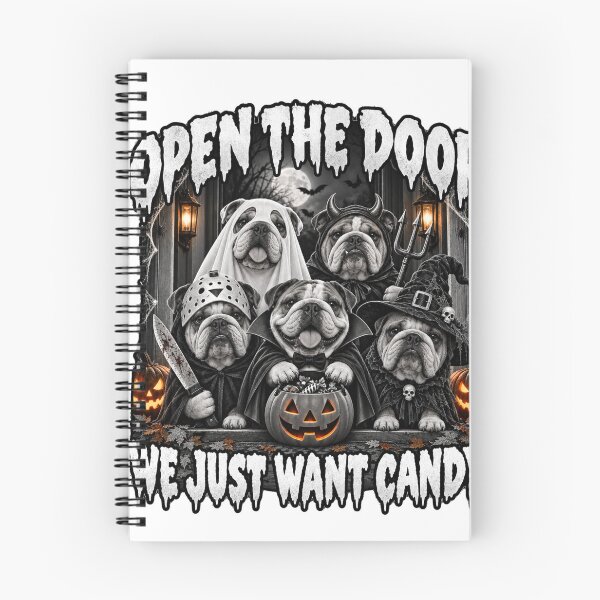 Item preview, Funny English Bulldog Candy Costume Trio Halloween designed and sold by luu phong.
