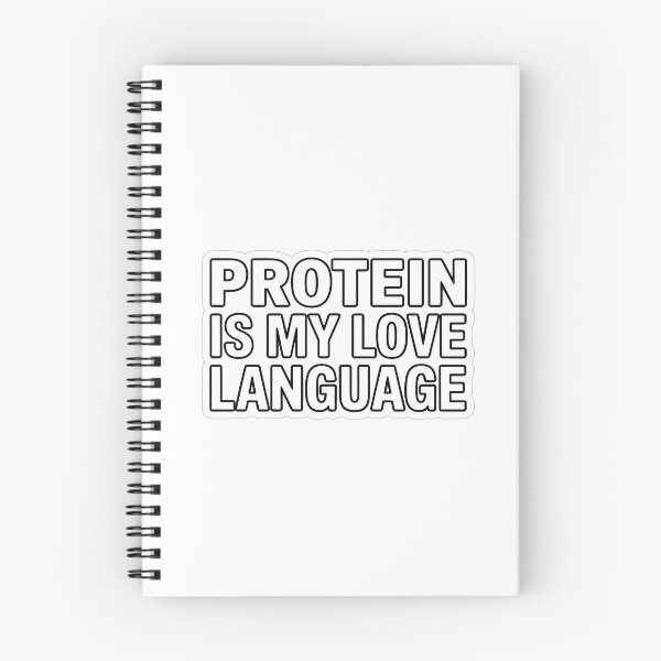 Item preview, Protein is my love language designed and sold by NiftyWrx.
