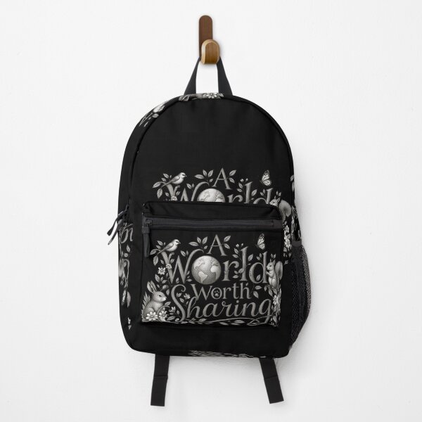 Item preview, A World Worth Sharing. designed and sold by mirciashop.