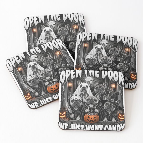 Item preview, Funny French Bulldog Candy Costume Trio Halloween 2 designed and sold by luu phong.