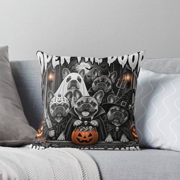 Item preview, Funny French Bulldog Candy Costume Trio Halloween 2 designed and sold by luu phong.