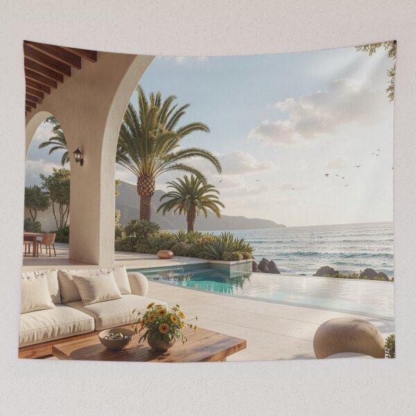 Item preview, Coastal Serenity Villa - Oceanfront Paradise Retreat designed and sold by nhk999.