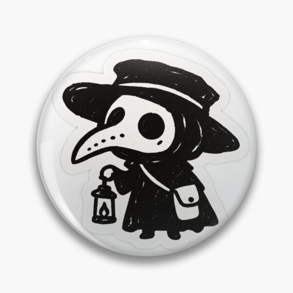 Item preview, Cute Plague Doctor Minimal designed and sold by Ashen Threads Studio.