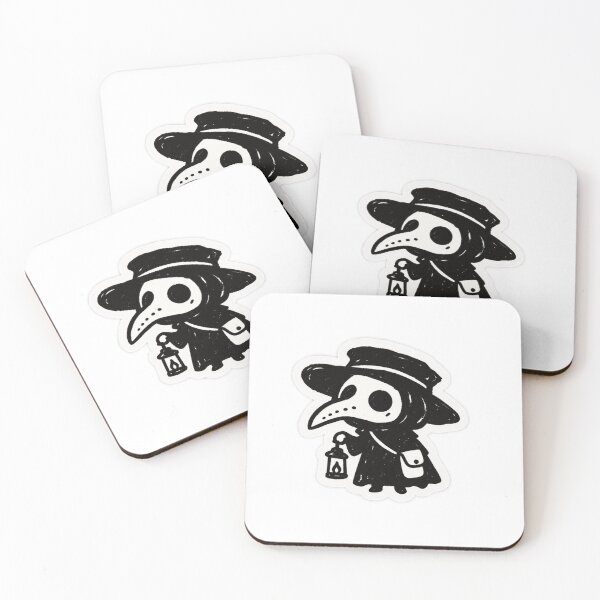 Item preview, Cute Plague Doctor Minimal designed and sold by Ashen Threads Studio.