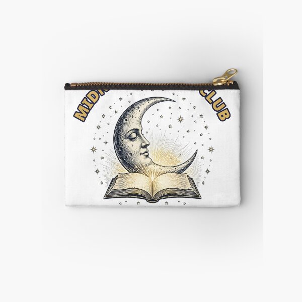 Item preview, Midnight Book Club Celestial Moon Sticker designed and sold by The Oakhaven Archive.