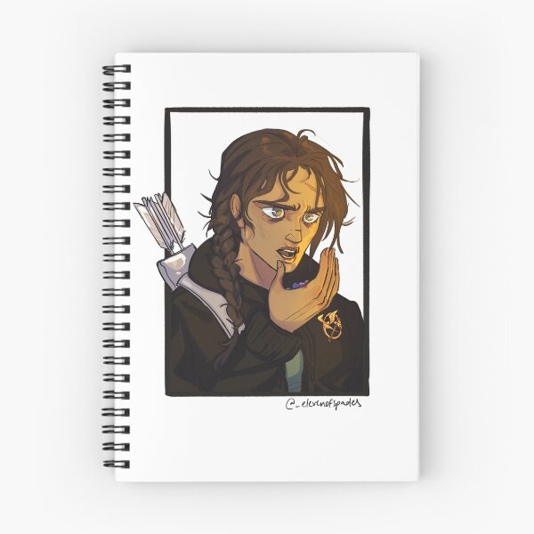 Item preview, "Katniss Everdeen 6 Fanarts" designed and sold by _elevenofspades.