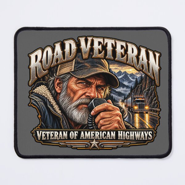 Item preview, Road Veteran Trucker – American Highways designed and sold by NomadForge.
