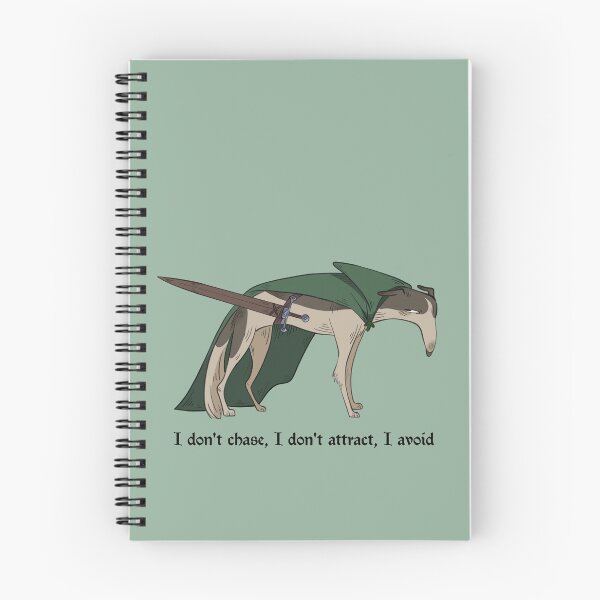 Item preview, I don't chase, I don't attract, I avoid - dog cartoon designed and sold by BaHumbugi.