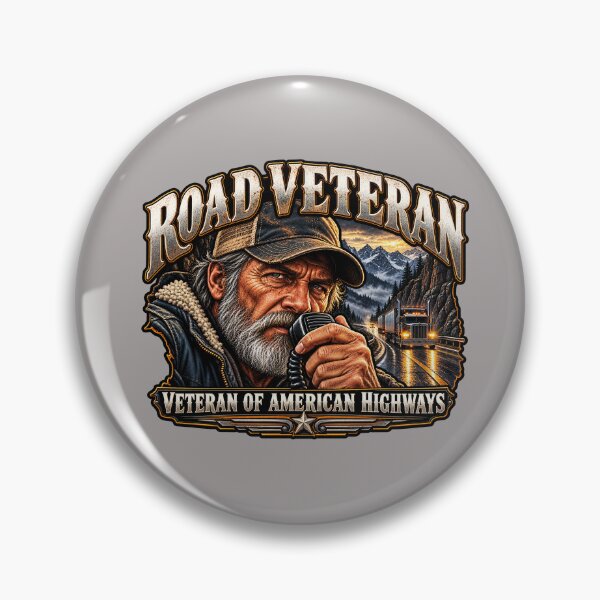 Item preview, Road Veteran Trucker – American Highways designed and sold by NomadForge.