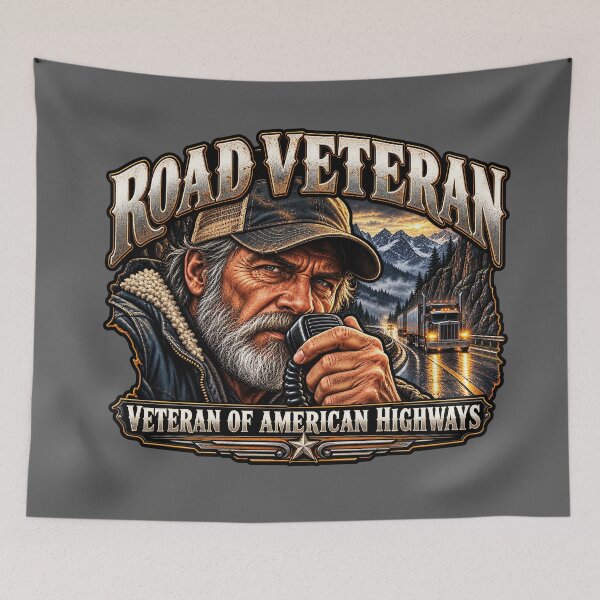 Item preview, Road Veteran Trucker – American Highways designed and sold by NomadForge.