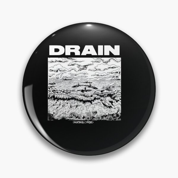 Artikelvorschau, Drain California Cursed Hardcore entworfen und verkauft von QuirkNestArt.