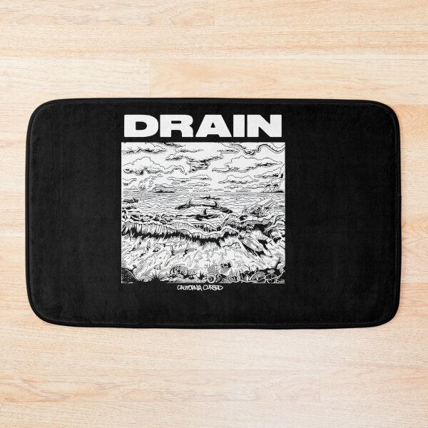 Item preview, Drain California Cursed Hardcore designed and sold by QuirkNestArt.