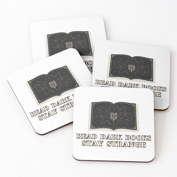 Item preview, Read Dark Books Stay Strange Gothic Sticker designed and sold by The Oakhaven Archive.