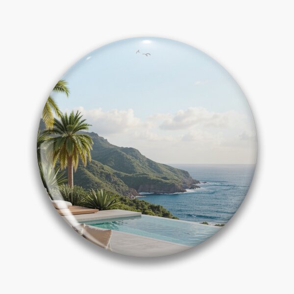 Item preview, Infinity Coastline - Tropical Ocean Sanctuary designed and sold by nhk999.