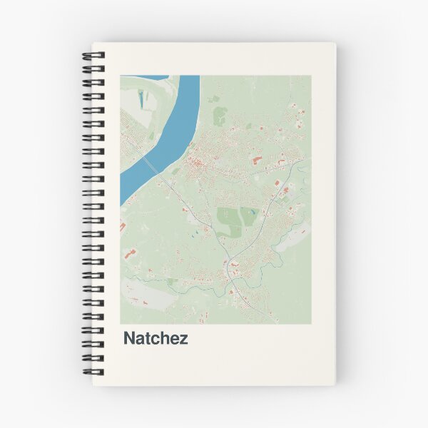 Item preview, Natchez Minimalistic Map Art designed and sold by MapsNerd.