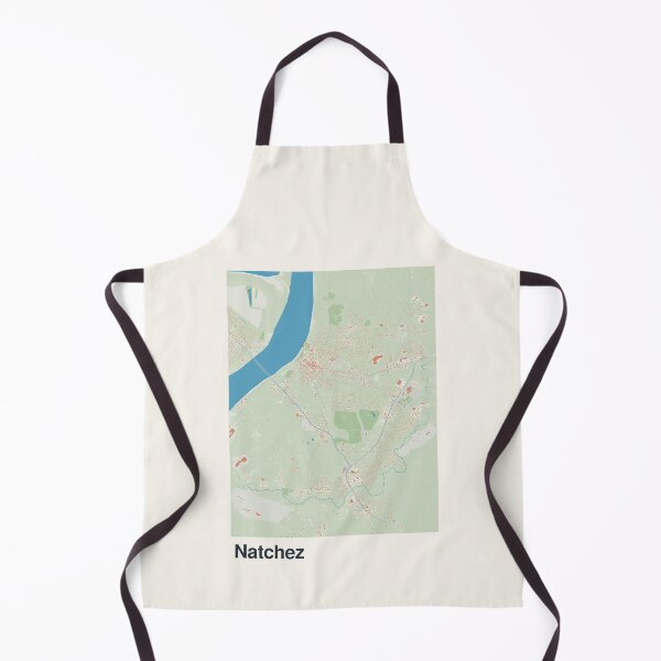 Item preview, Natchez Minimalistic Map Art designed and sold by MapsNerd.