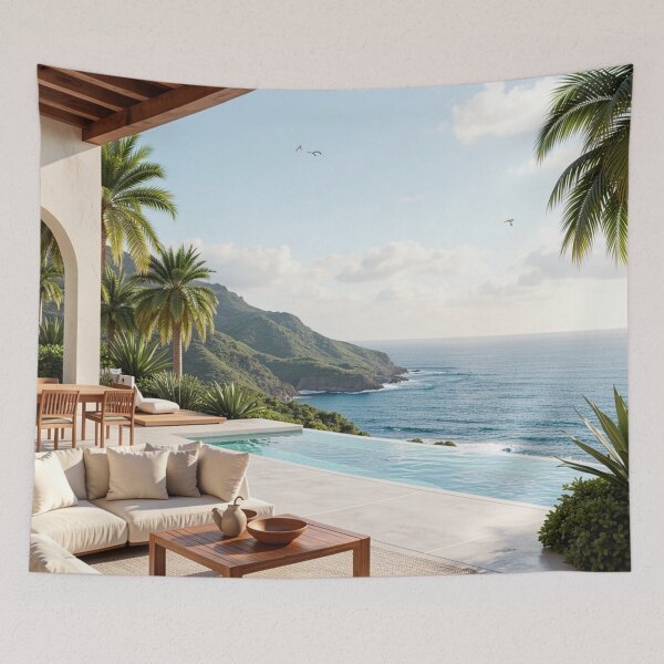 Item preview, Infinity Coastline - Tropical Ocean Sanctuary designed and sold by nhk999.