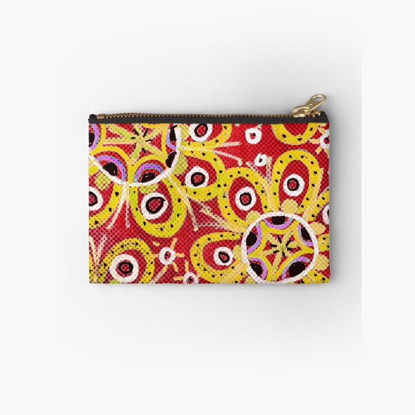 Item preview, Retro Yellow Flowers on Red designed and sold by Fani*.