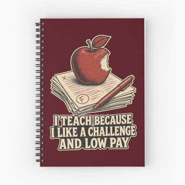 Item preview, I Teach Because I Like A Challenge Shirt, Funny Teacher T-Shirt, Sarcastic Teacher Tee, Funny Teacher Salary Gift Shirt, Vintage Classroom Humor Graphic designed and sold by TshirtsLabs.