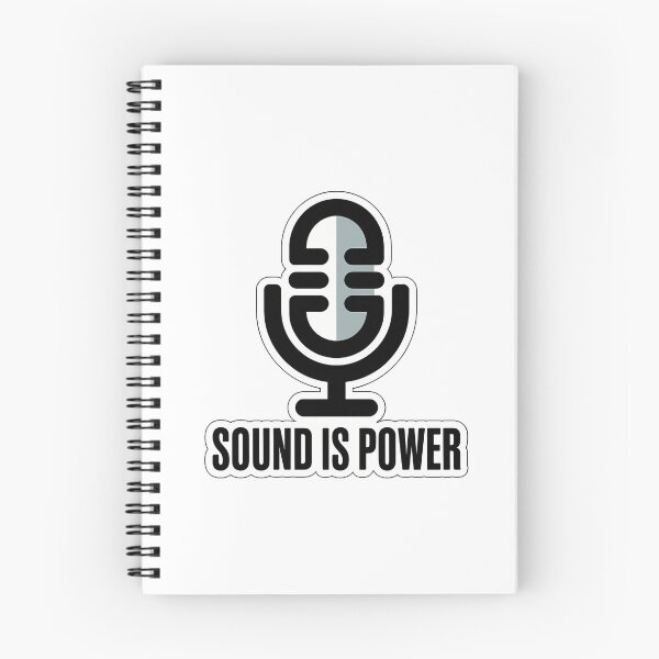 Item preview, Sound is power audio engineer quote designed and sold by NiftyWrx.