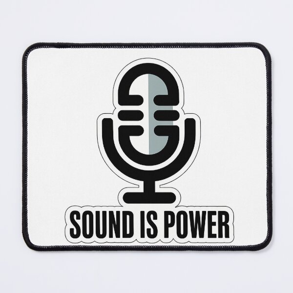 Item preview, Sound is power audio engineer quote designed and sold by NiftyWrx.