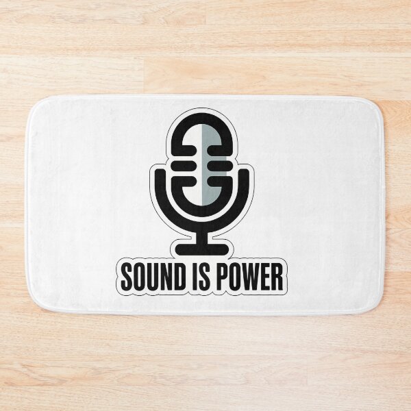 Item preview, Sound is power audio engineer quote designed and sold by NiftyWrx.