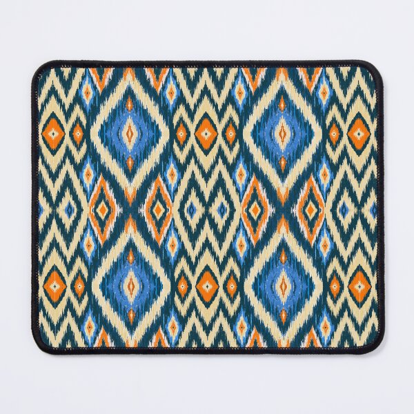Item preview, Vibrant Ethnic Ikat Diamond Seamless Pattern for Fabric Textile Print, Wallpaper and Home Decor designed and sold by Jeffrey-Jeffrey.