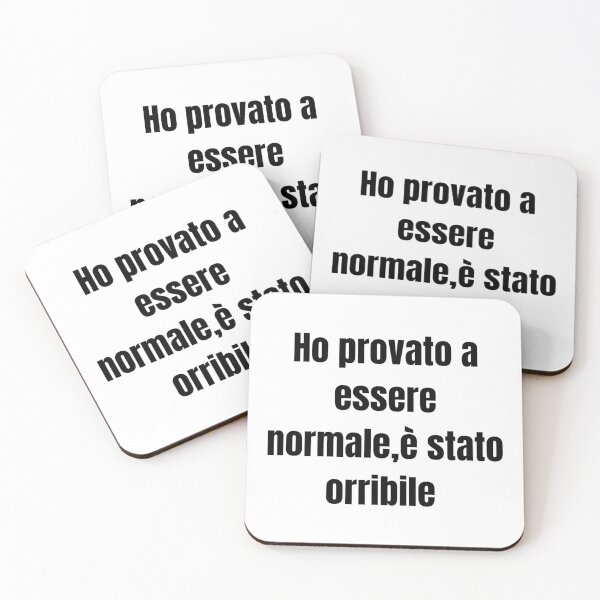 Item preview, Ho provato a essere normale, è stato orribili - frase irónica designed and sold by IronySupply.