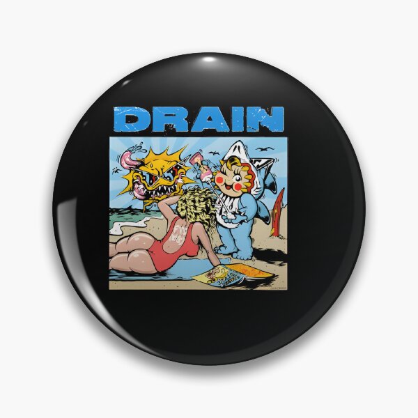Item preview, Drain Surfer Beach Artwork designed and sold by QuirkNestArt.
