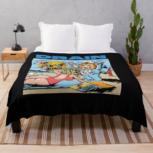 Item preview, Drain Surfer Beach Artwork designed and sold by QuirkNestArt.