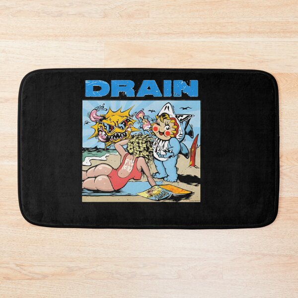 Artikelvorschau, Drain Surfer Beach Kunstwerk entworfen und verkauft von QuirkNestArt.